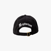 NEIGHBORHOOD DAD HAT // BLACK