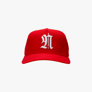 NEIGHBORHOOD SNAP BACK HAT // RED