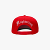 NEIGHBORHOOD SNAP BACK HAT // RED