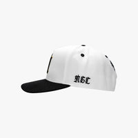 Neighborhood Snap Back Hat // White